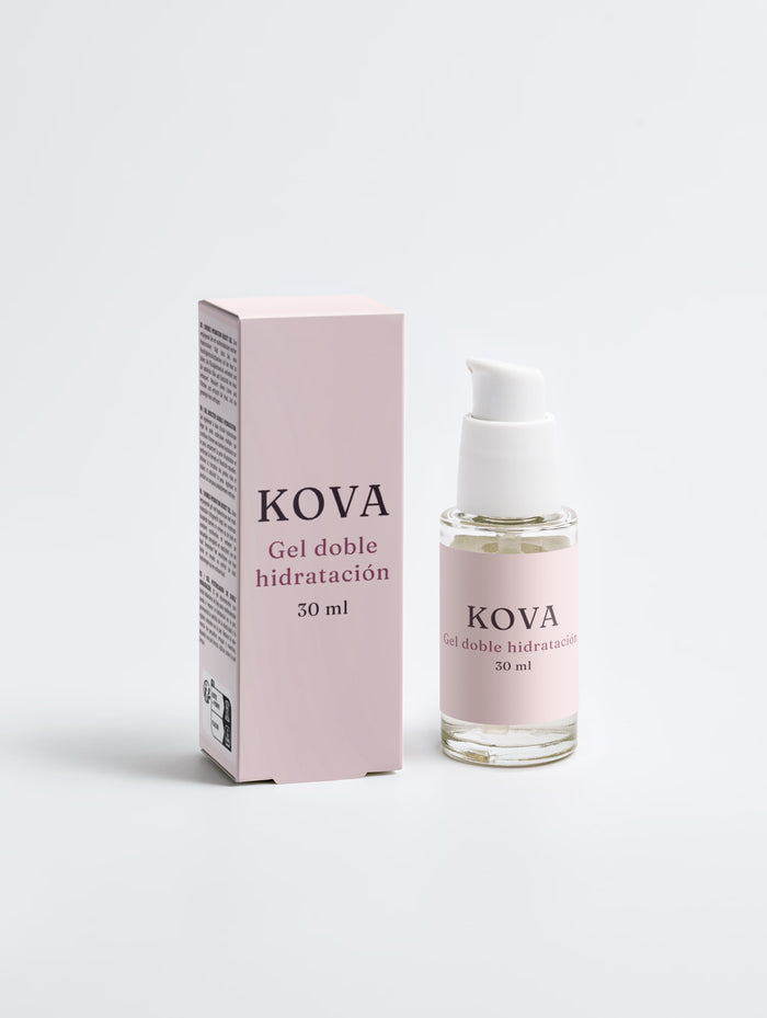 Gel doble hidratación Kova 30 ml con su caja